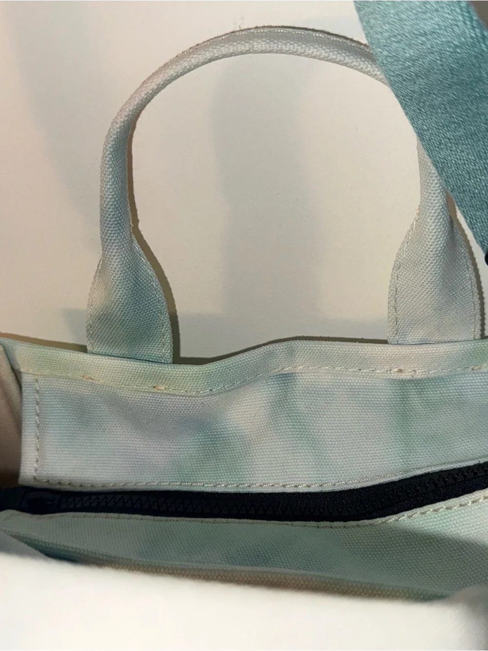 Marc Jacobs The Tote Bag - Mint Tie-Dye Canvas NWT